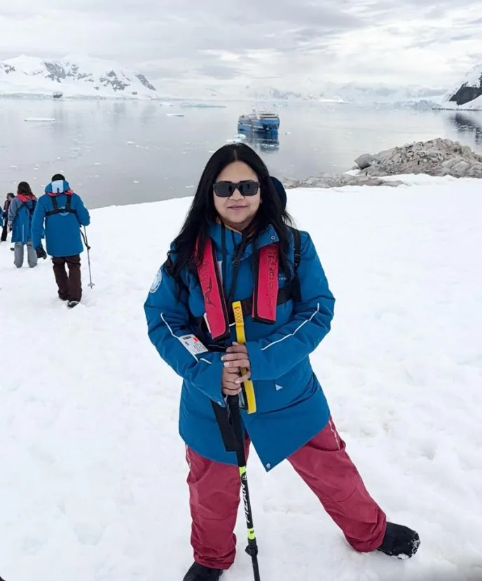 Meenakshi (Mona), founder of MonArc Expeditions