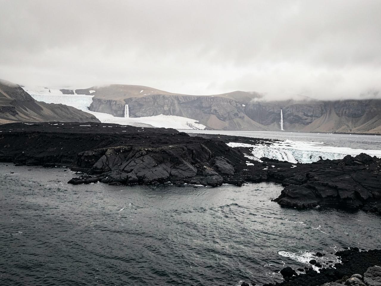 Iceland polar landscape