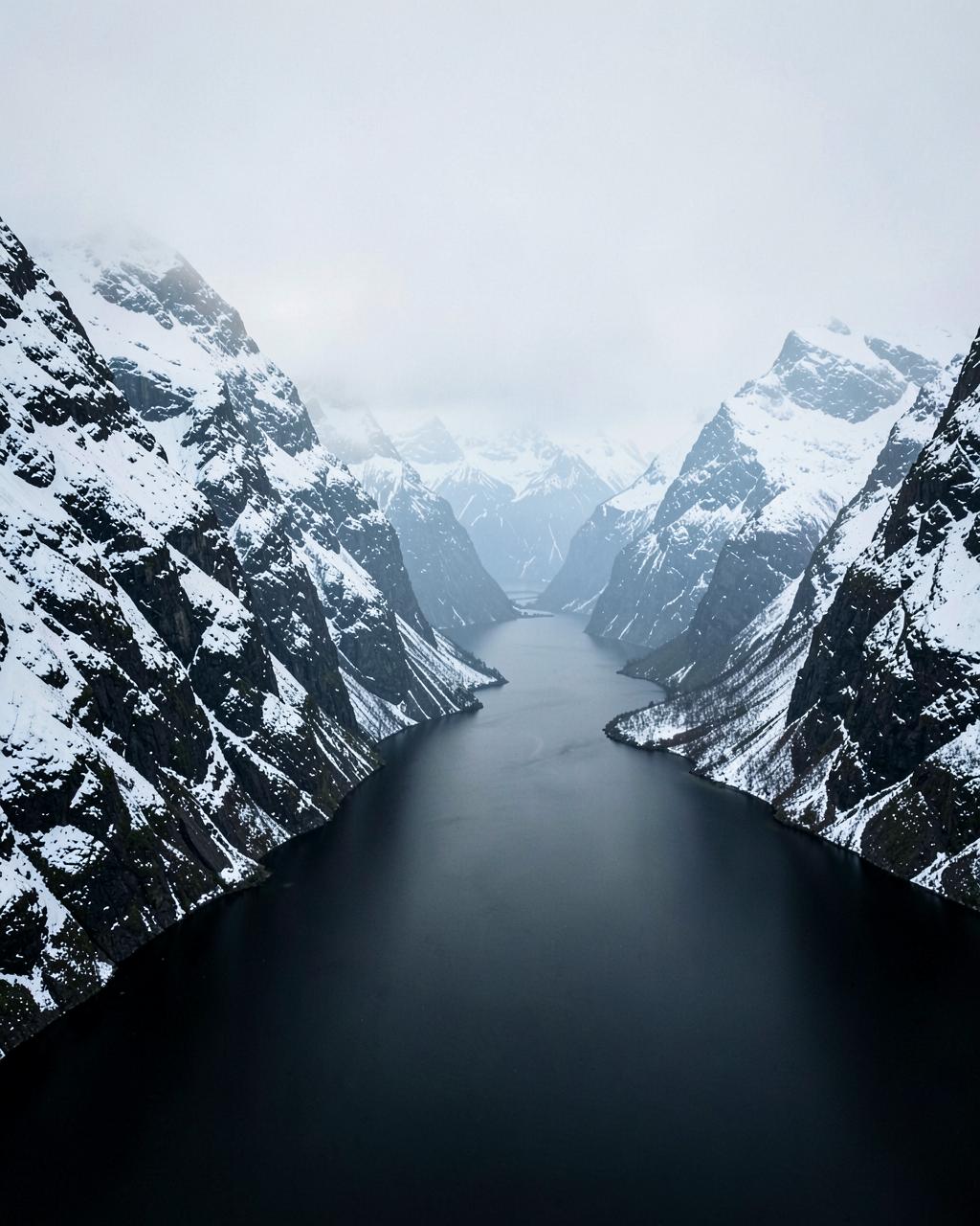 Norway polar landscape